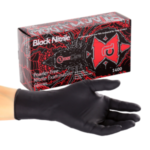 Black Widow Nitrile Gloves