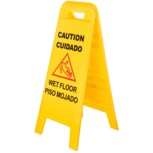 Wet Floor Sign (ENG/SPA)