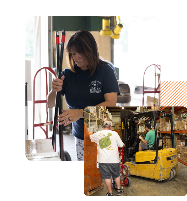 Hyman Paper home collage